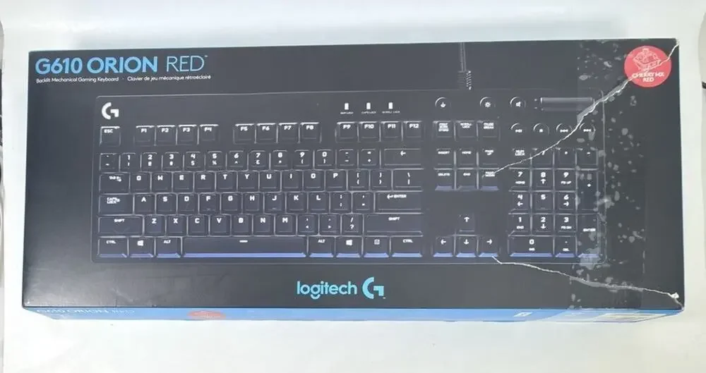 Logitech G610 ORION CHERRY MX RED Wired Mechanical Keyboard w/ Backlighting